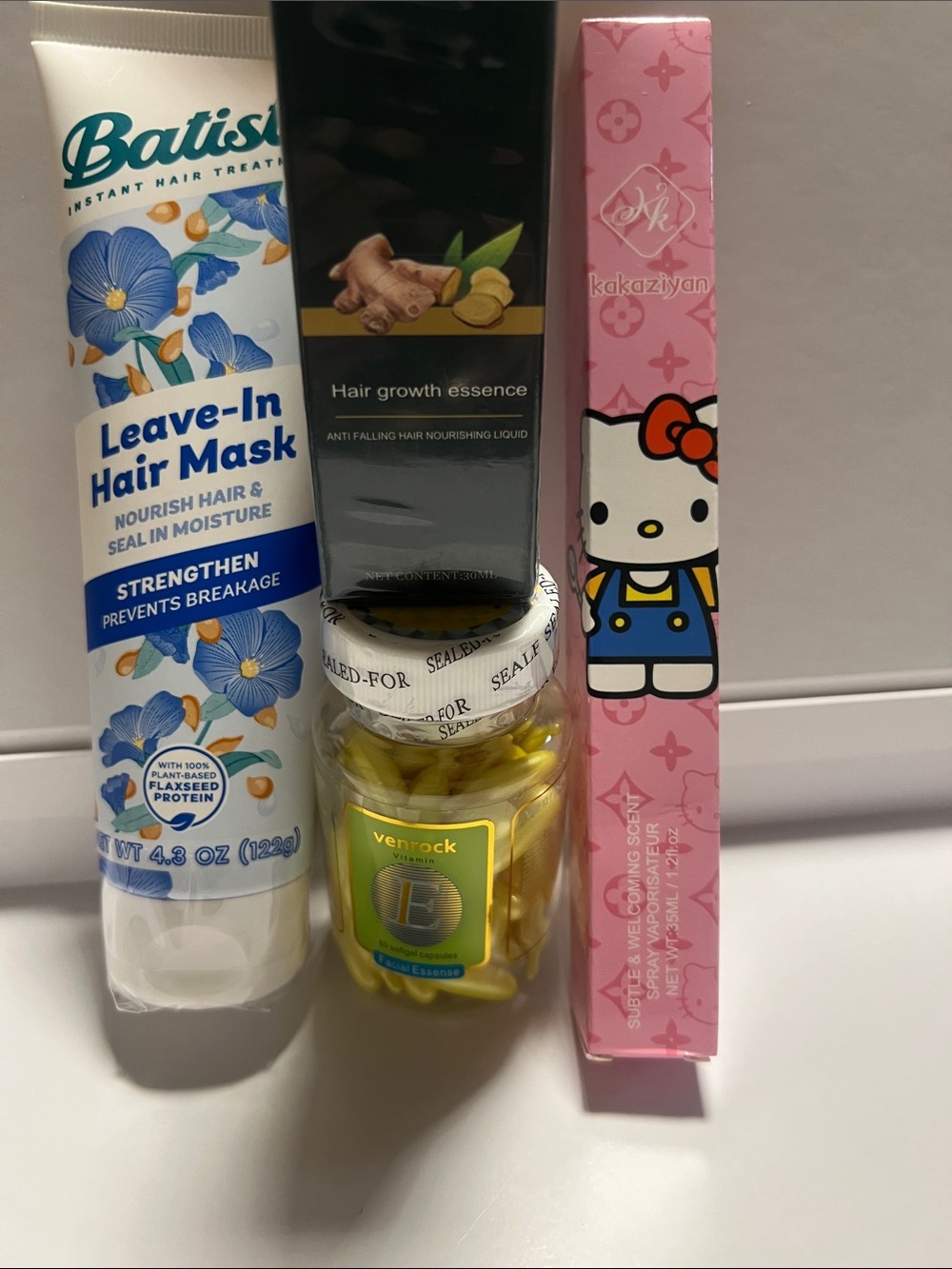 Blue Floral Leave-In Hair Mask – Nourish & Strengthen bundle